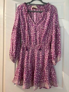 Natalie Martin Purple Floral Dress